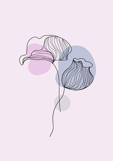 boho風格 花