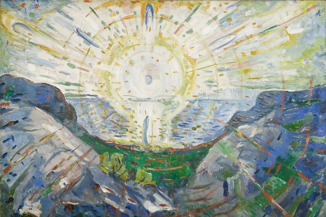 《太陽》愛德華·孟克