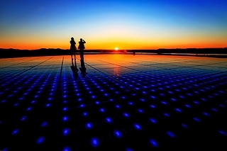 Sunset in Zadar