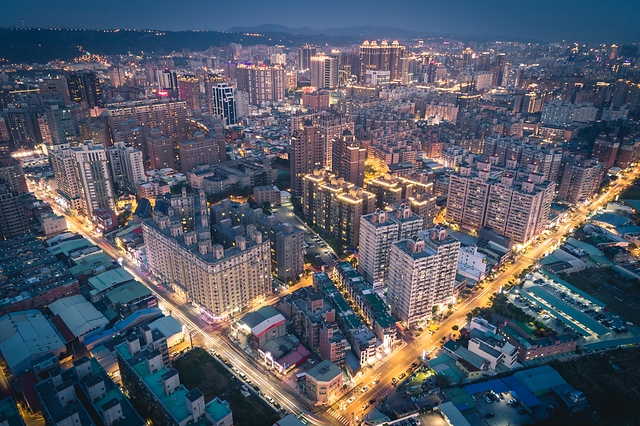 桃園の夜景