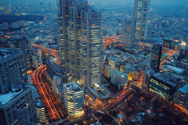 東京の夜景