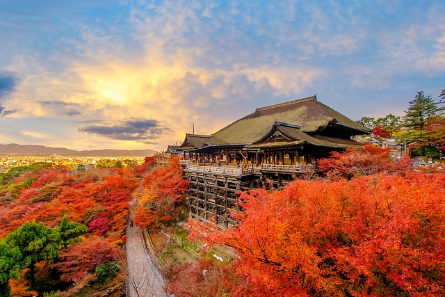 清水寺夕照