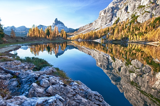 Dolomiti Bellunesi Lago Federa Aut
