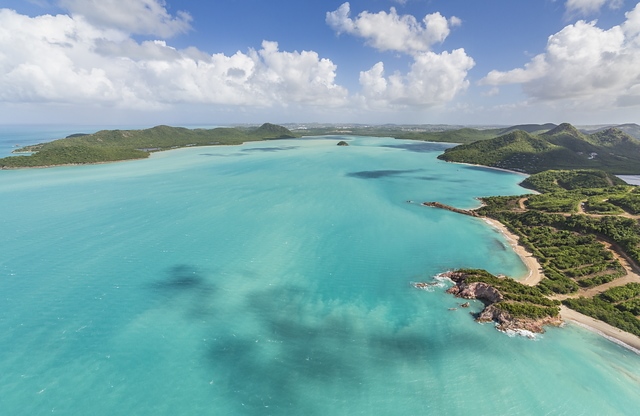 Aerial view Antigua