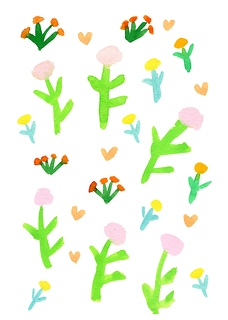 跳舞的花  dancing flower