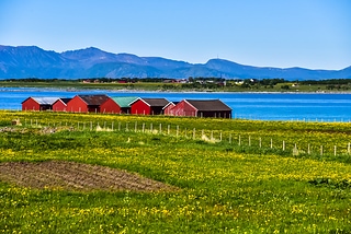 Rural scene in Norway