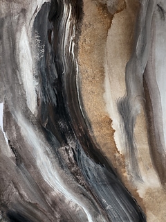 Modern abstract expressive art