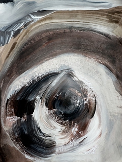 Modern abstract expressive art