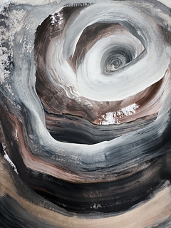 Modern abstract expressive art