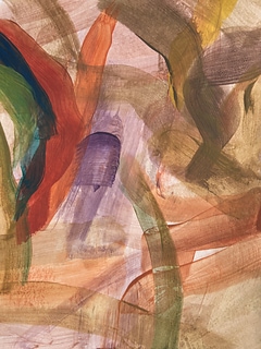 Modern abstract art. Contemporary art.
