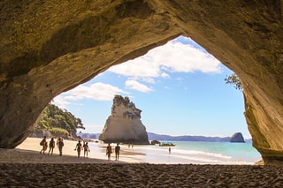 New Zealand Cathedral Cove