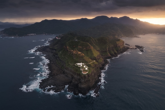 鼻頭角日落/ Sunset at the Peninsula
