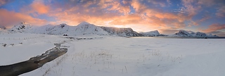 Panoramica Haukland beach